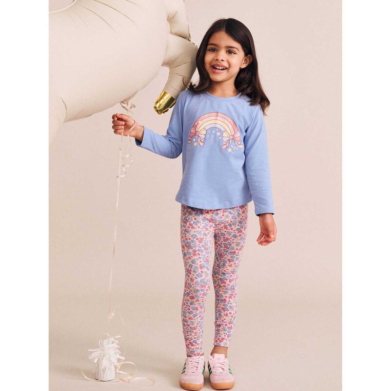 Huxbaby Vintage Floral Legging 6M-2Y image number 3